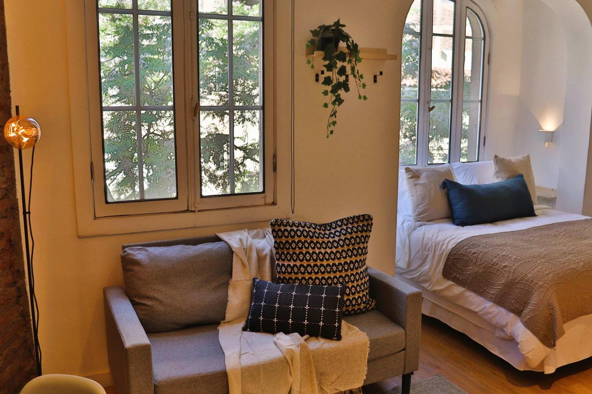 Apartamento Hom I Exclusivo Departamento Tipo Loft En Lastarria 2pax