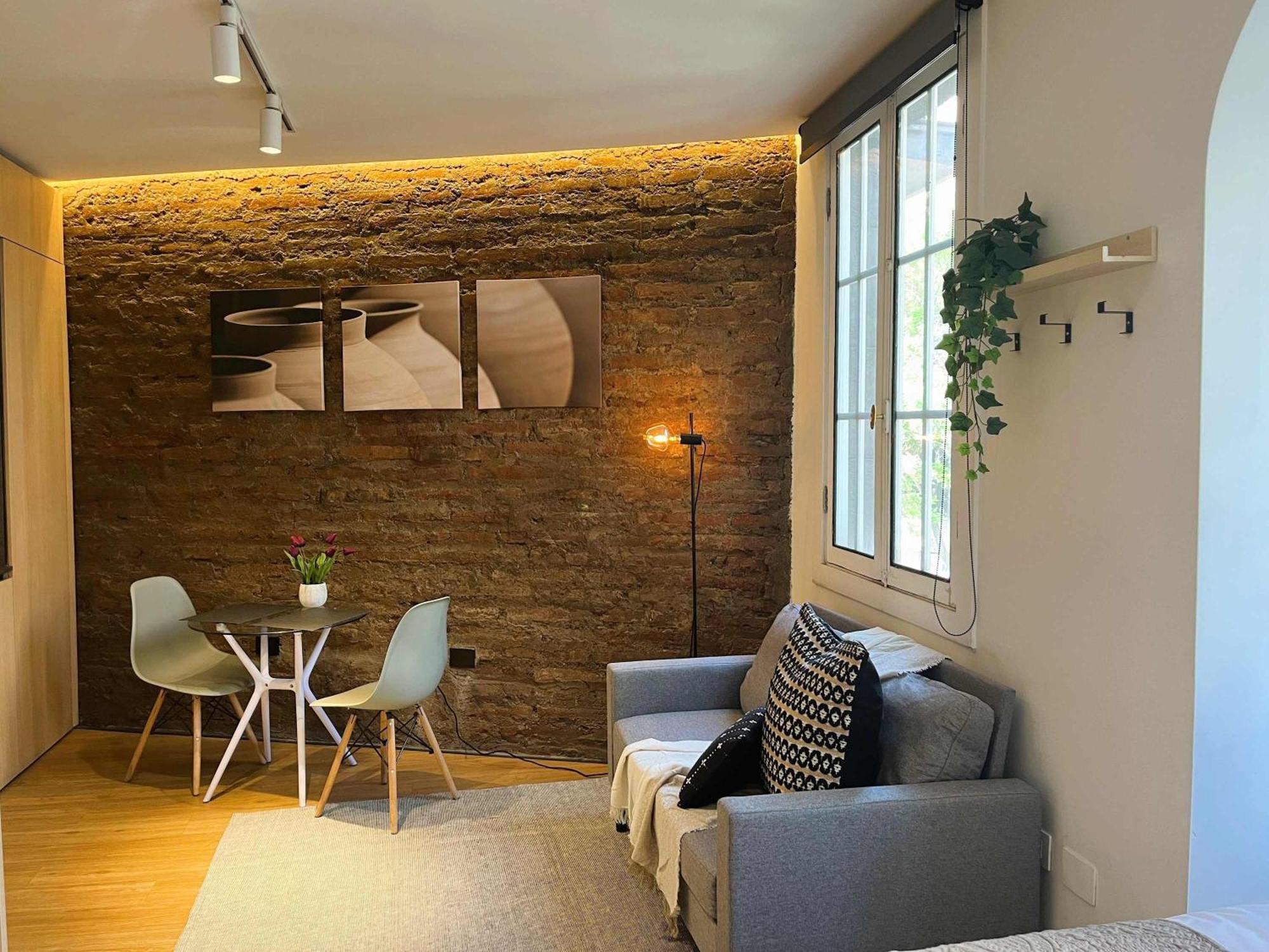 Apartamento Hom I Exclusivo Departamento Tipo Loft En Lastarria 2pax