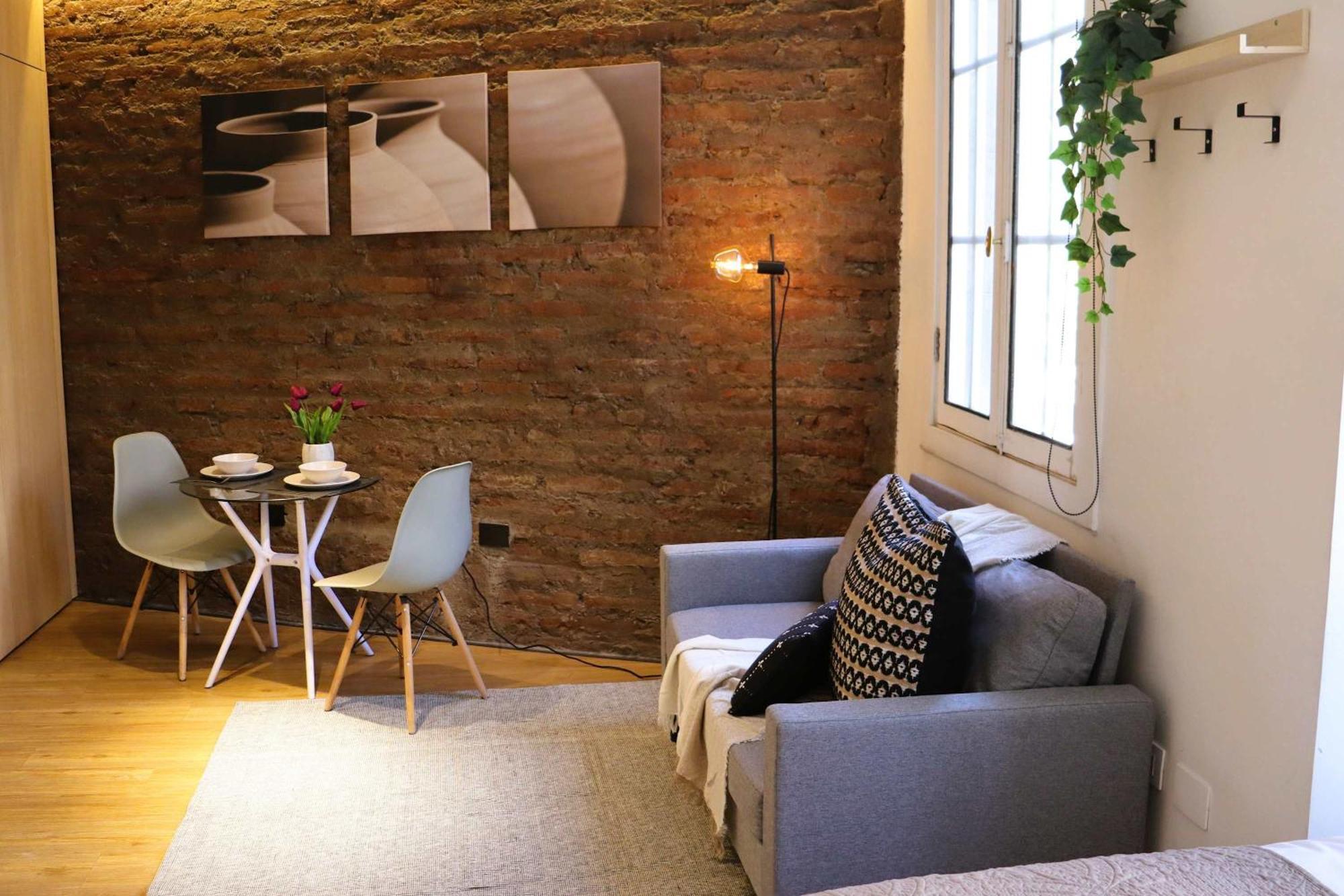 Apartamento Hom I Exclusivo Departamento Tipo Loft En Lastarria 2pax Santiago de Chile